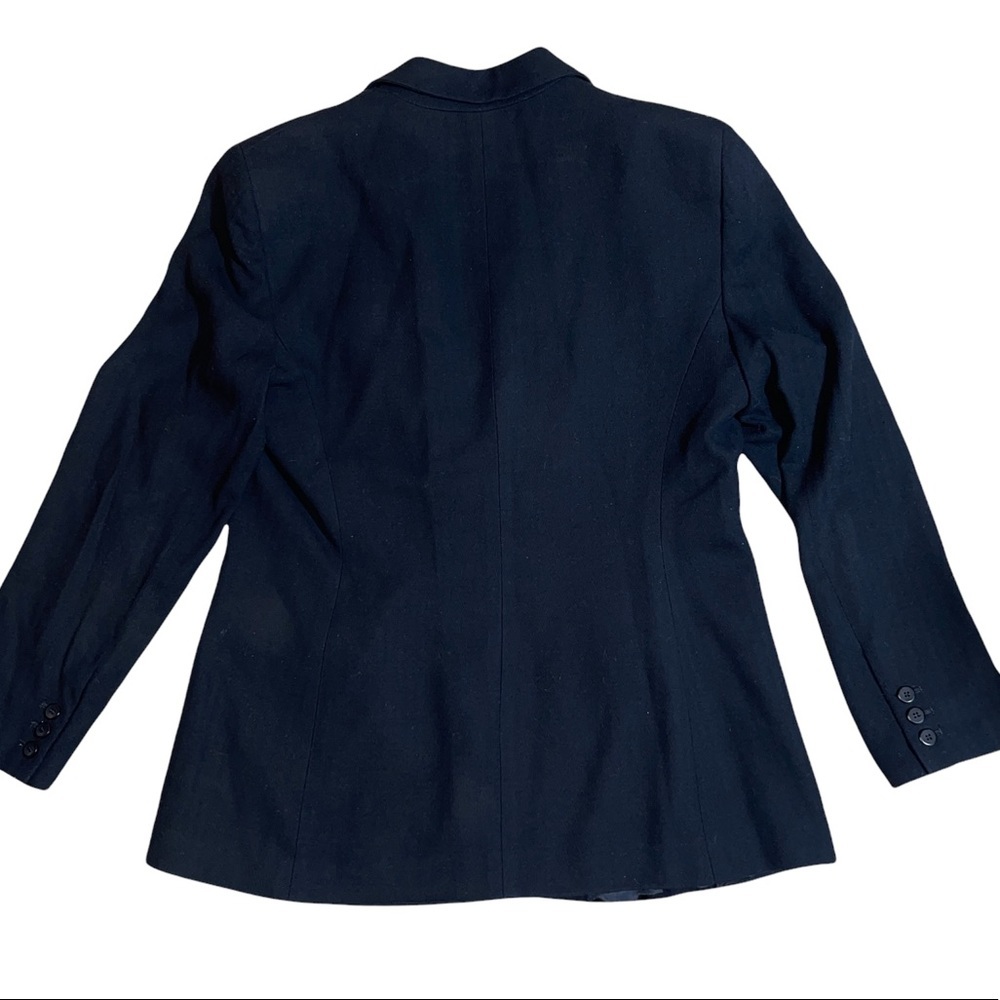 Oscar De La Renta Blazer Black Size 14 - Picture 2 of 6